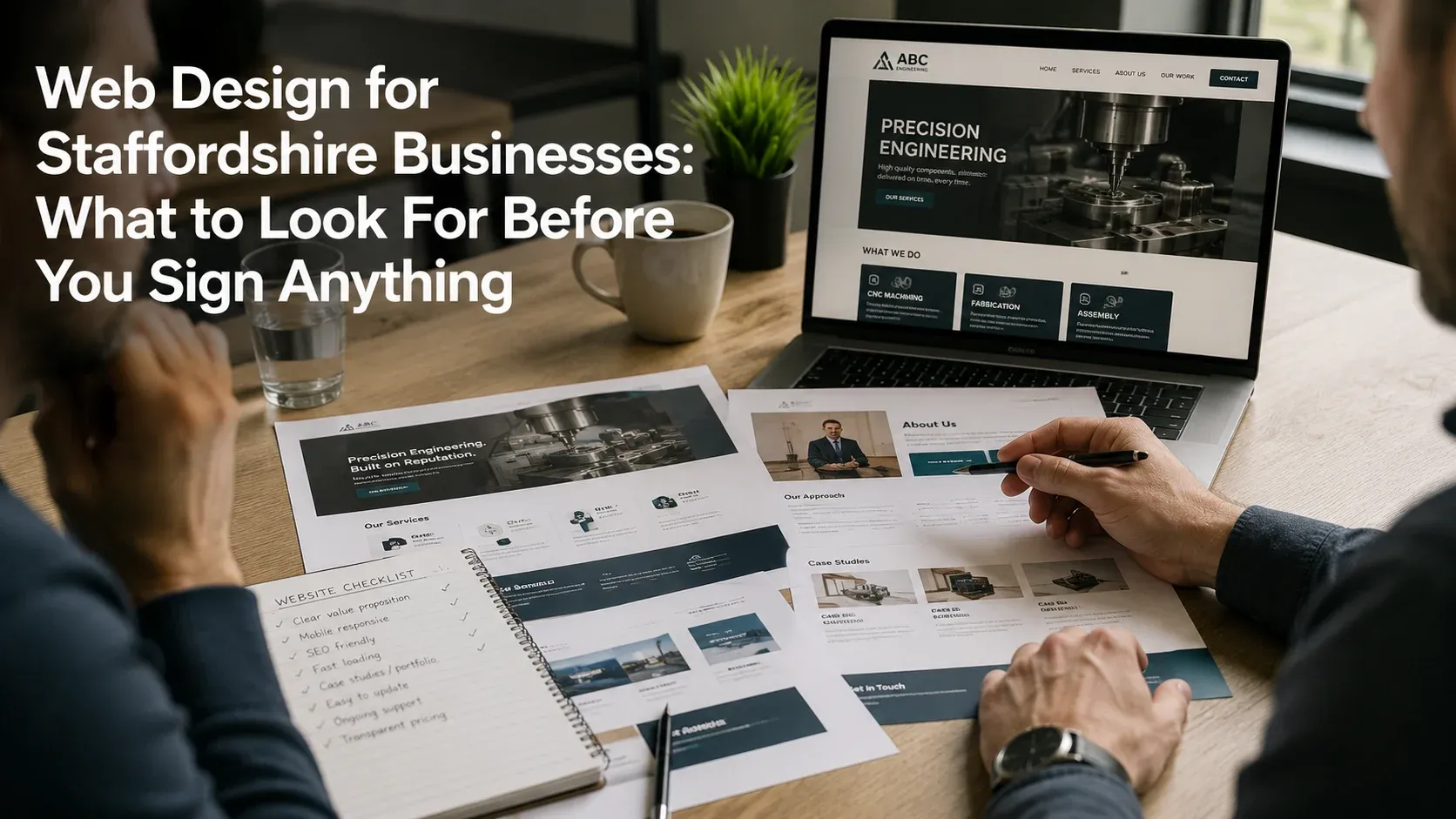 Insights Web Design for Staffordshire Businesses: What to Look For Before You Sign Anything