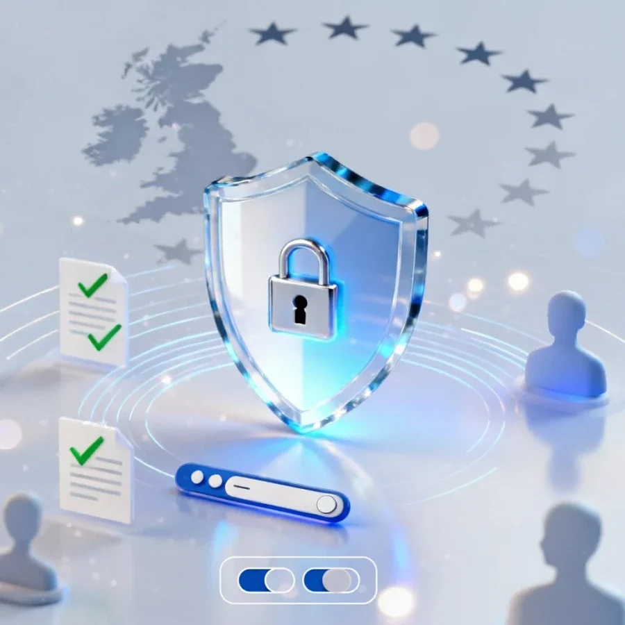GDPR compliance Staffordshire - graphic logo