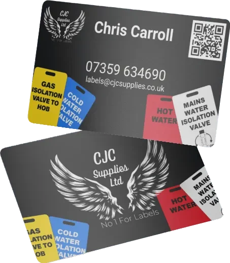 Business Cards - CJC Supplies - Brand Identity Service Spires Web Tech based in the West Midlands