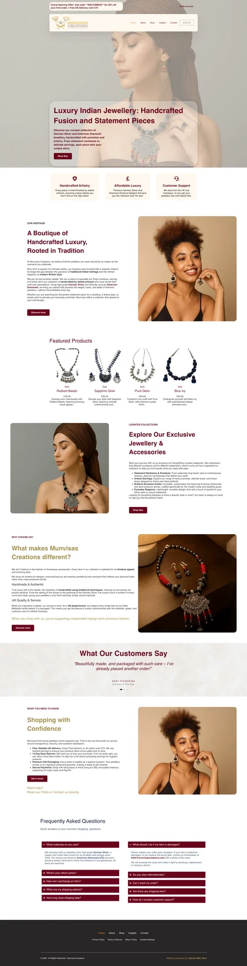 Luxury Indian jewellery statement pieces