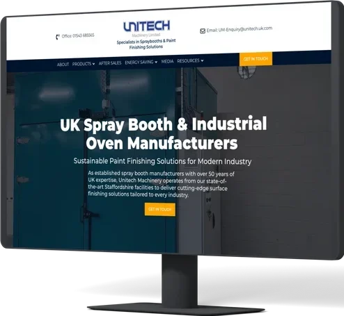 unitech machinery desktop capture spires web tech case study