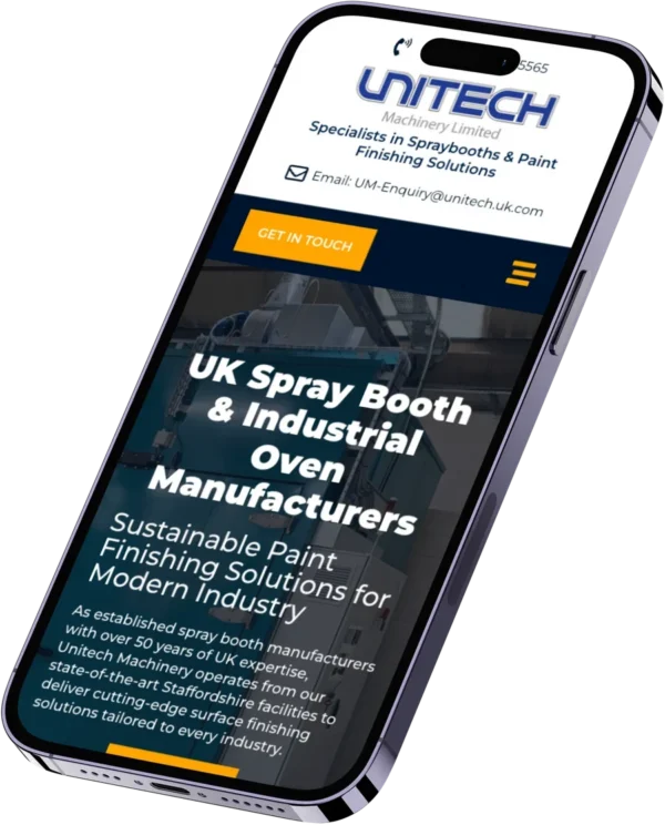 unitech machinery mobile capture spires web tech case study